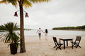 honeymoon couple relax on beach - PhotoDune Item for Sale