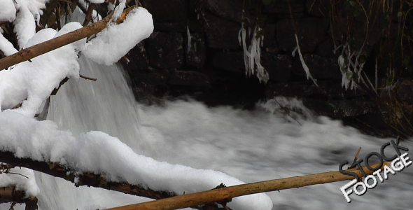 "Winter Water" FullHD Stock Footage H.264
