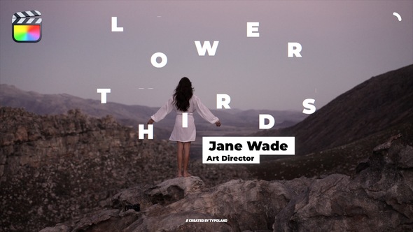 Minimal Lower Thirds alt