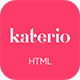 Katerio - News Magazine Blog HTML Template - ThemeForest Item for Sale