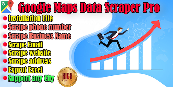 Google Maps Data Scraper Pro