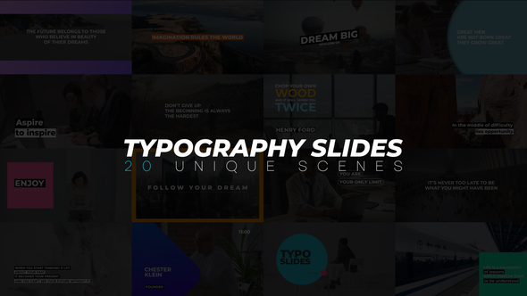 Typography Slides