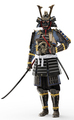 Samurai on white background - PhotoDune Item for Sale