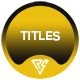 Titles | Landing Space V.4 - VideoHive Item for Sale