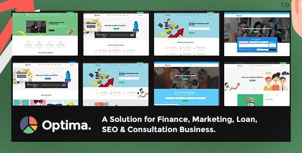 Optima - Multiple Solutions For Business WordPress Theme