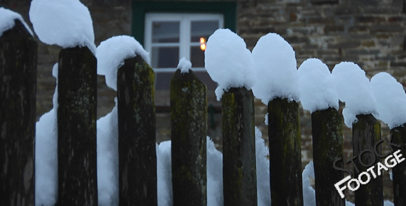"Winter Cottage 2" FullHD Stock Footage H.264