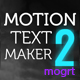 Motion Text Maker 2 Mogrt - VideoHive Item for Sale