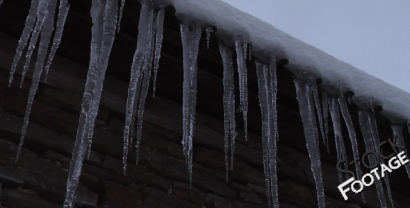 "Winter Icicle 2" FullHD Stock Footage H.264