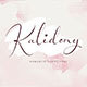 Kalidony - Lovely Font - GraphicRiver Item for Sale