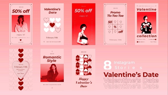 Valentine's Day Sale Instagram Stories B237