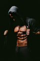 Strong Athletic Man Fitness showing abs - PhotoDune Item for Sale