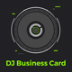 Digital DJ Business Card Template - GraphicRiver Item for Sale