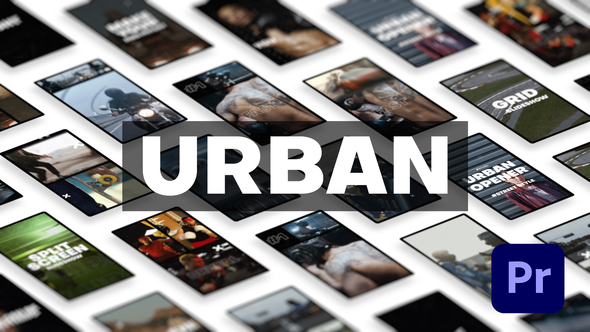 Grid Urban Instagram Stories and Reels | Premiere Pro