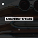 Modern Titles & Lower Thirds | Premiere Pro - VideoHive Item for Sale