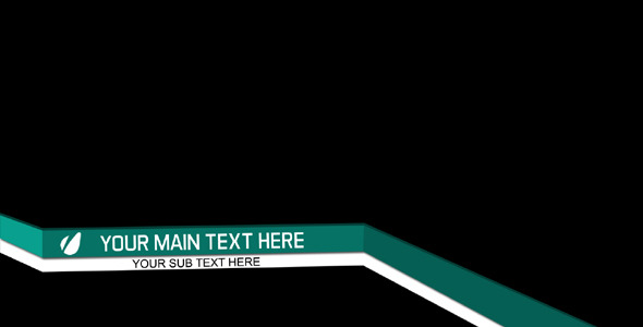 Stylish Lower Thirds alt