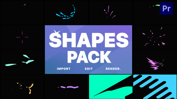 Shapes Pack | Premiere Pro MOGRT