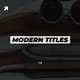 Modern Titles & Lower Thirds | FCPX - VideoHive Item for Sale