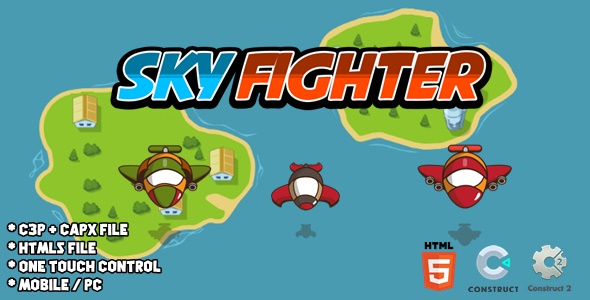 Sky Fighter - C3P I Capx I Html5 Game