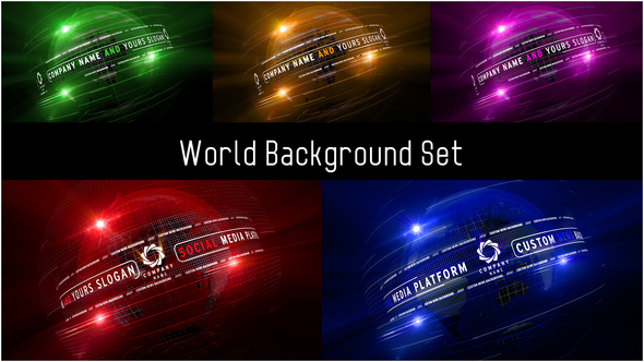 World Background Set