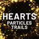 Hearts Particles Trails - VideoHive Item for Sale