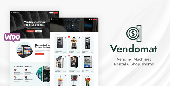 Vendomat - Vending Machines WooCommerce Theme