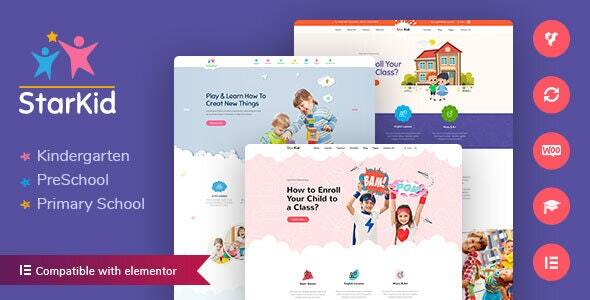 StarKid - Kindergarten WordPress Theme