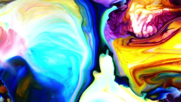 Abstract Colorful Sacral Liquid Waves Texture 160 alt