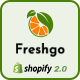 FreshGo - Organic & Supermarket Shopify Food Store - ThemeForest Item for Sale