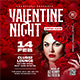 Valentine Night Flyer - GraphicRiver Item for Sale