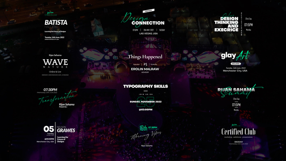 Event Titles | Clean Creative V.02 alt