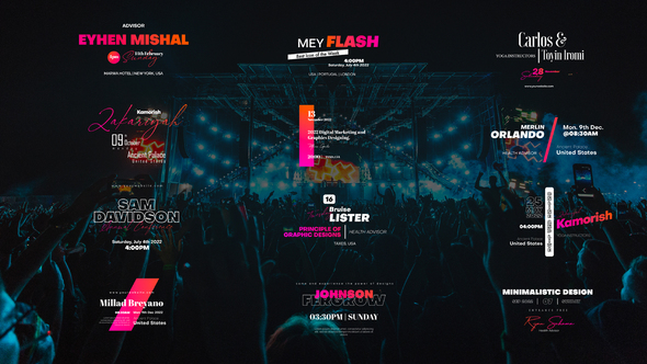 Event Titles | Clean Creative V.03 alt