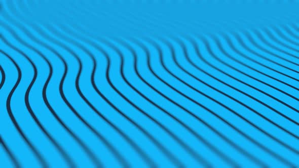 Solid Lines Pattern on blue background