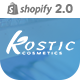 Kostic - Beauty & Cosmetics Shopify Theme - ThemeForest Item for Sale