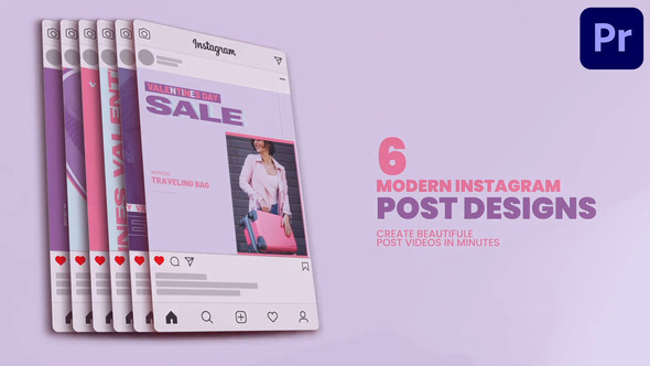 Valentine's Day Sale Instagram Ad Mogrt 111