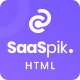SaaSpik - App and SaaS landing HTML Template - ThemeForest Item for Sale
