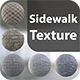 Sidewalk Texture Set 01 - 3DOcean Item for Sale