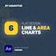 Flat Design Line & Area Charts - VideoHive Item for Sale