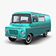 Generic Retro Cargo Van v 1 - 3DOcean Item for Sale