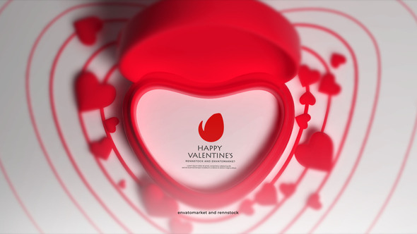 Valetines Day Heart Logo