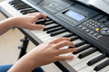Hands of musician playing keyboard - PhotoDune Item for Sale
