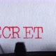 Typing "top secret" on an old electric typewriter - VideoHive Item for Sale