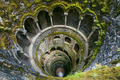 The underground initiation well of Quinta da Regaleira in Sintra, Portugal - PhotoDune Item for Sale