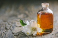 Essential oil with jasmine flower. - PhotoDune Item for Sale