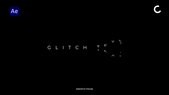 Glitch Text Animations