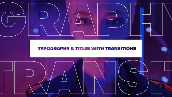 Transitions with Animated Titles & Typography