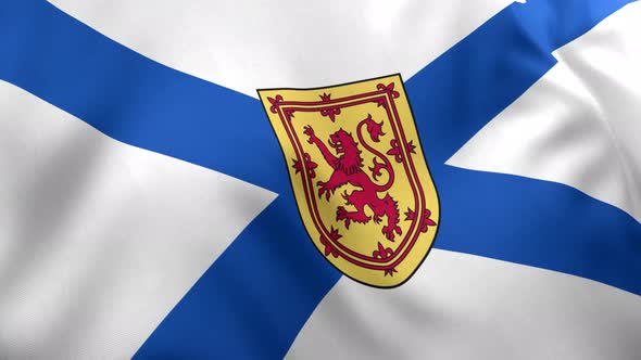 Nova Scotia Flag - 4K