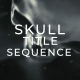 Skull Title Sequence - VideoHive Item for Sale