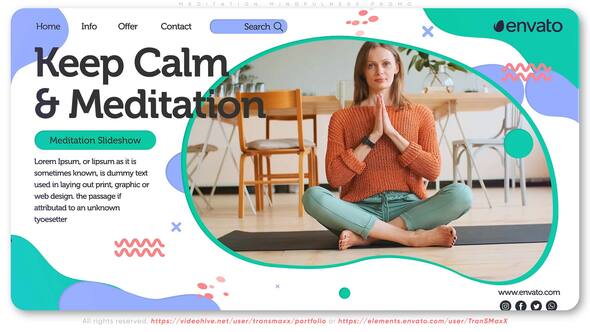 Meditation Mindfulness Promo