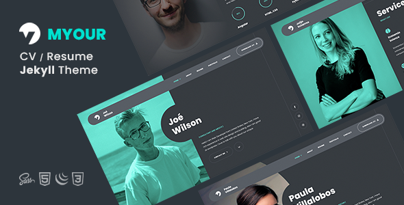 Myour - CV Resume Jekyll Theme