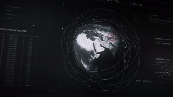 A scan of the data has found the position of the satellite signals in Kazakhstan alt